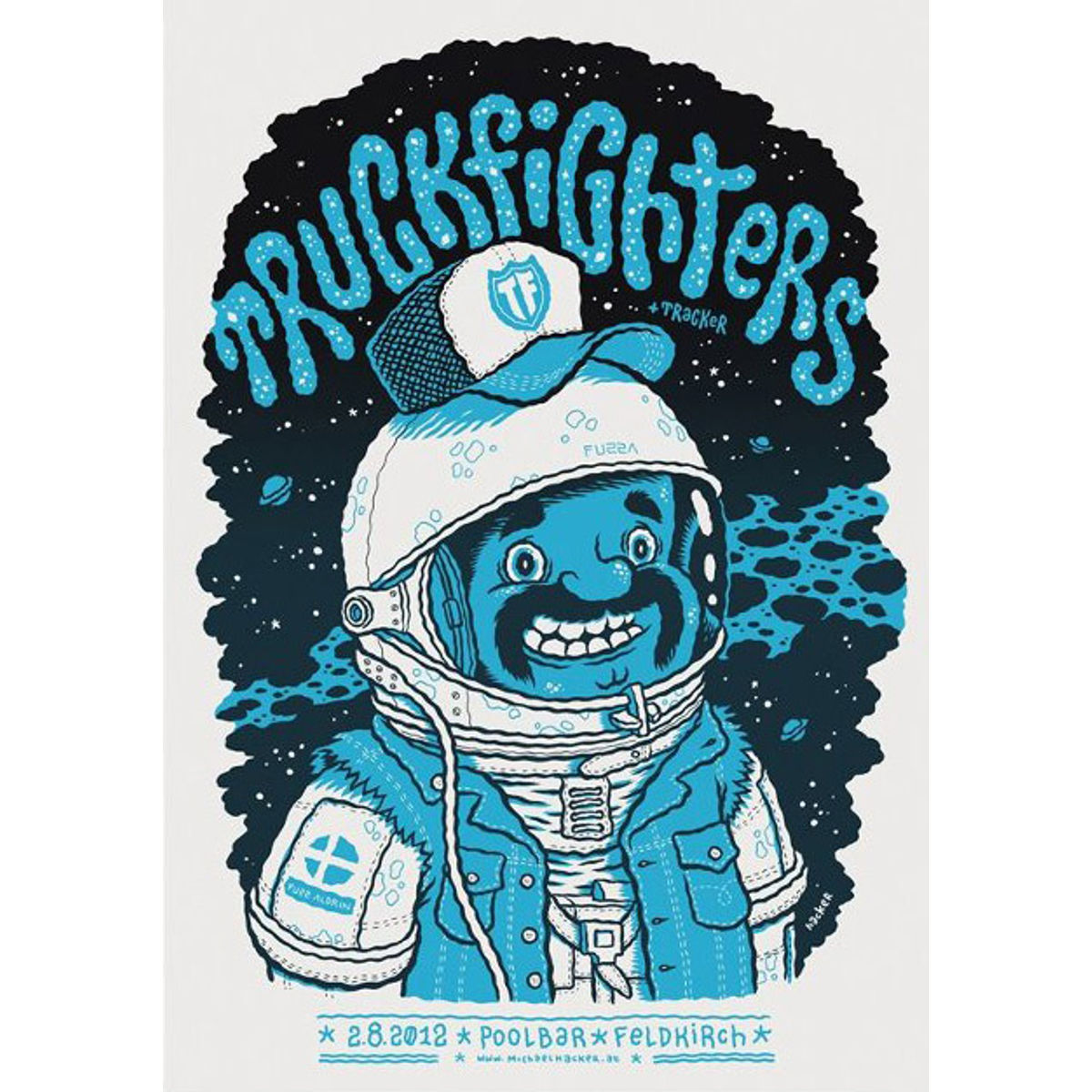Gigposter Truckfighters - white