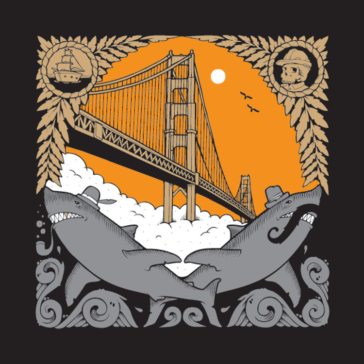 The Golden Gate by Jeremy Fish