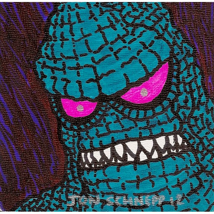 Untitled Blue by Jon Schnepp