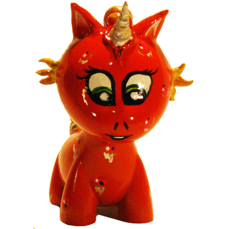 Orange Unicorn by Forces of Dorkness (Scott Kinnebrew)
