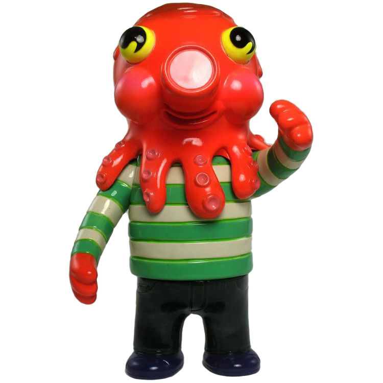 Globby - Neon Red / Light Green by Gargamel (Kiyoka Ikeda)