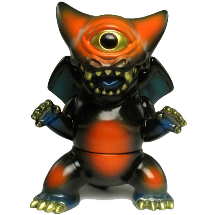 Crouching Deathra - Black / Orange by Naoya Ikeda