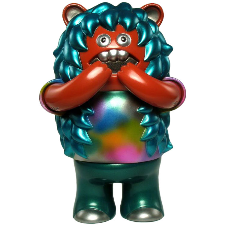 Burgerbuns - Metallic Red / Metallic Blue by Naoya Ikeda