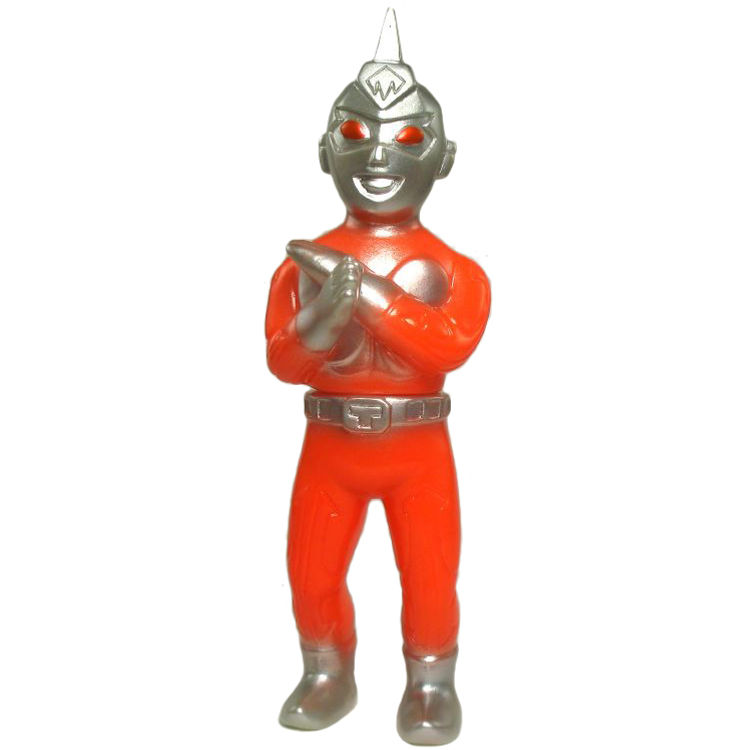 Mini Thrashman - GID / Red / Silver by Gargamel (Kiyoka Ikeda)