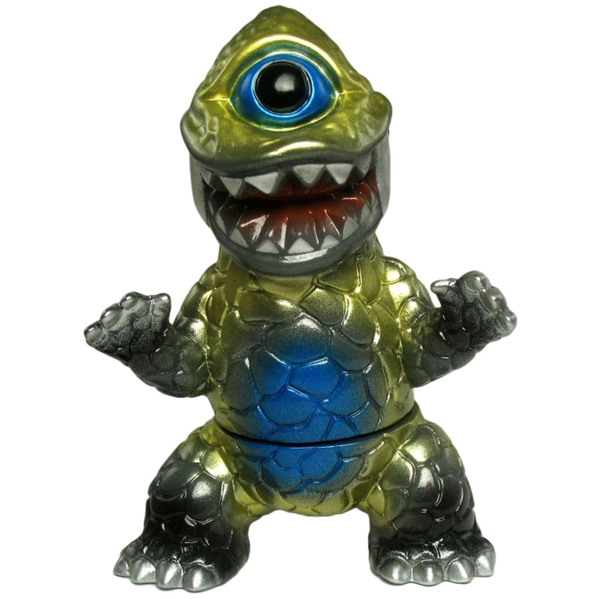 Crouching Zagoran - Gray / Gold