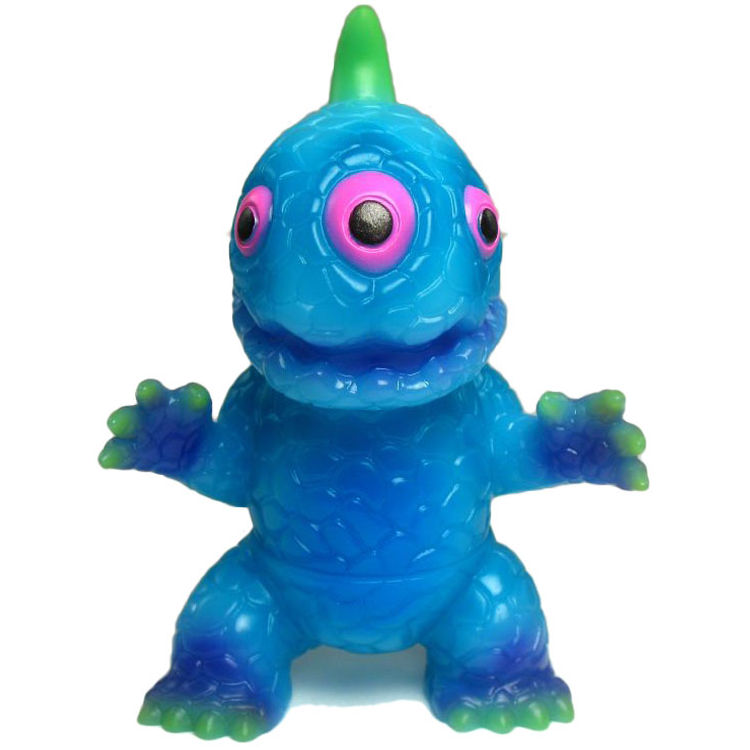 Crouching Miborah - Light Blue / Purple by Naoya Ikeda