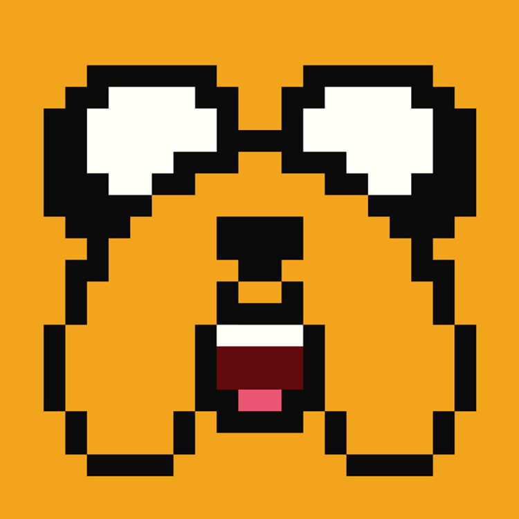 Adventure Time: 8-Bit Jake by Delicious Design League