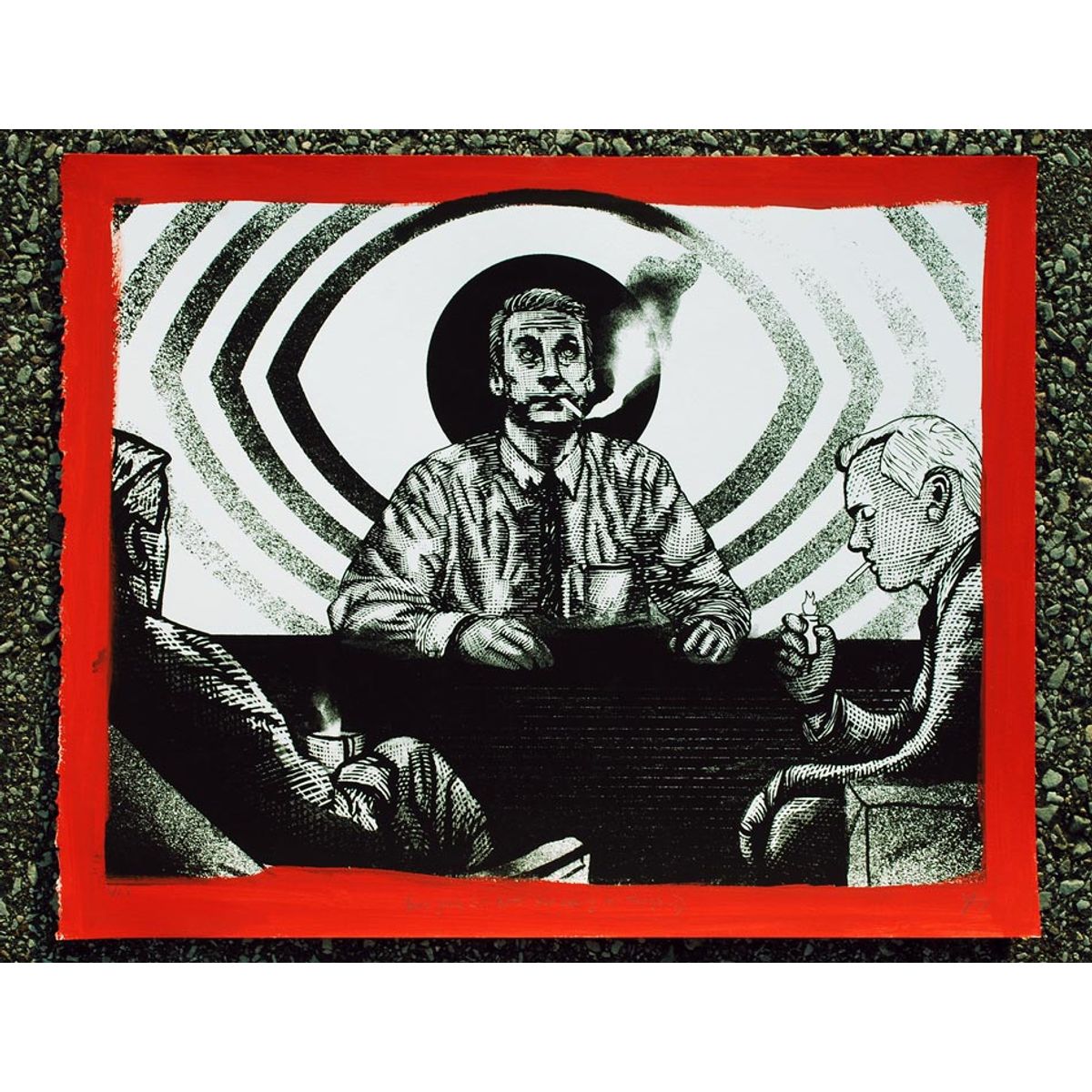 Smoke gets in your eye - Black