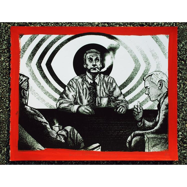 Smoke gets in your eye - Black by Zeb Love