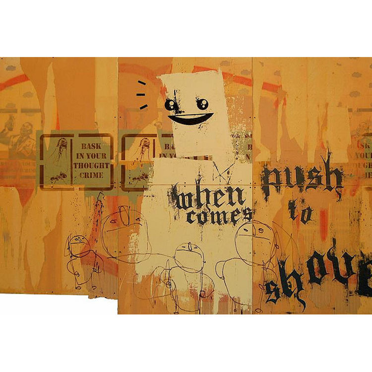 When Push Comes To Shove by BASK (Ales Bask Hostomsky)