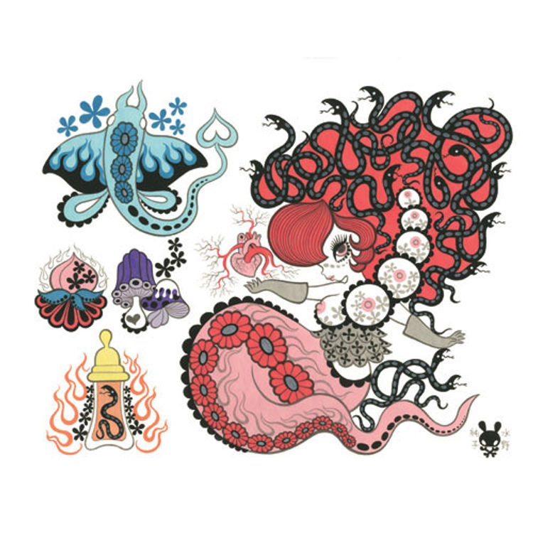 Quick & Painful Print #1 by Junko Mizuno