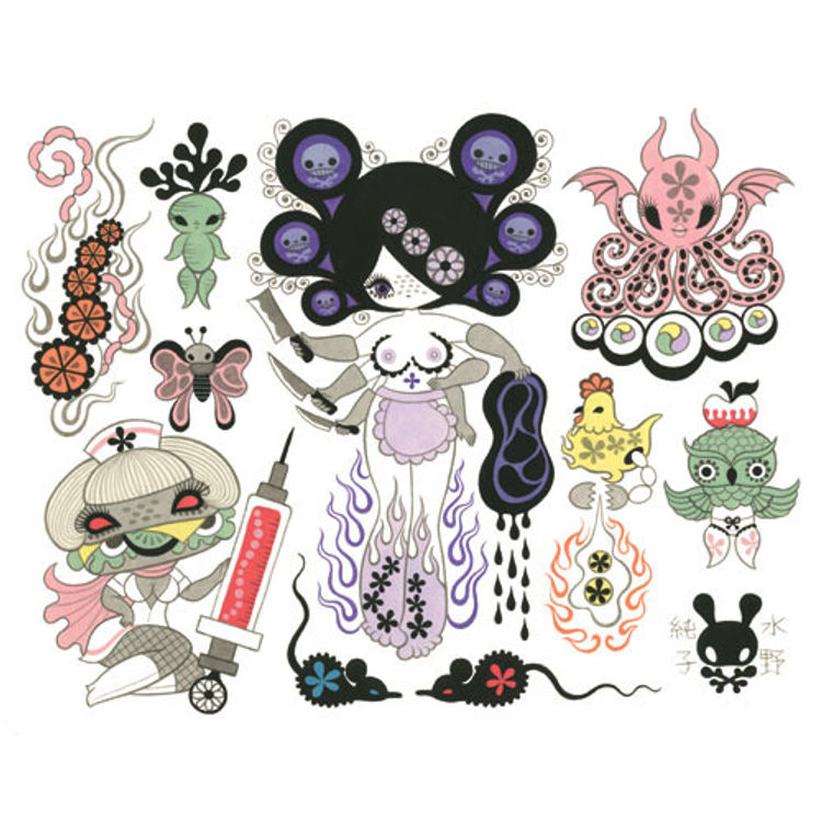 Quick & Painful Print #2 by Junko Mizuno