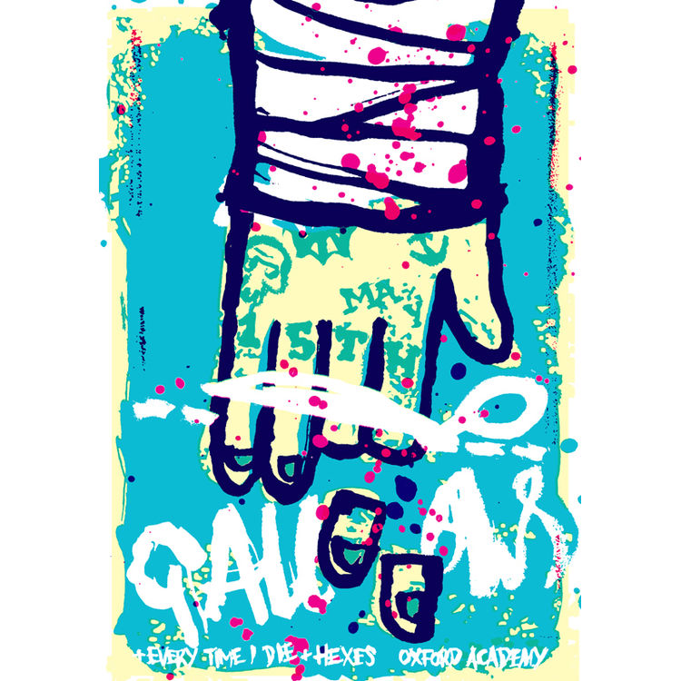 Gallows - UK Tour '09 by Luke Drozd