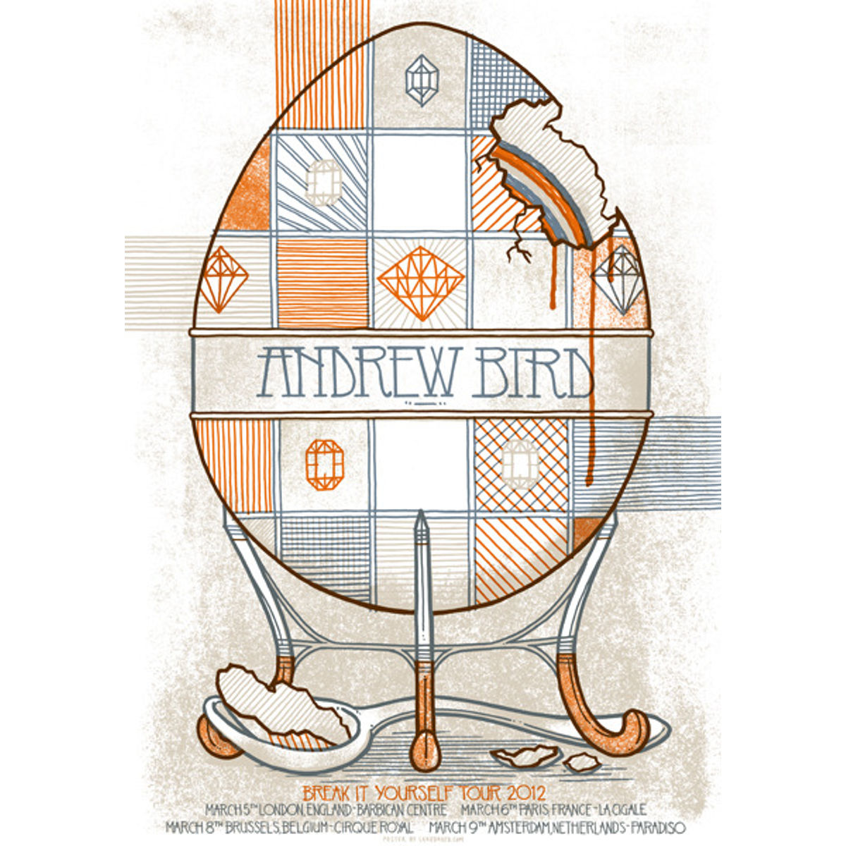 Andrew Bird - Break It Yourself Euro Tour