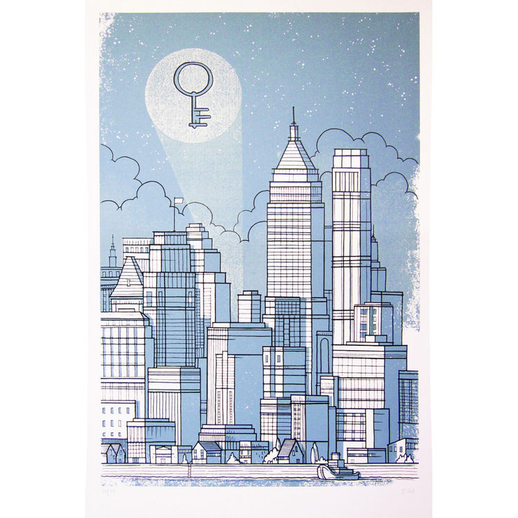 The Escapist - Flatstock 33 (SXSW) by Luke Drozd