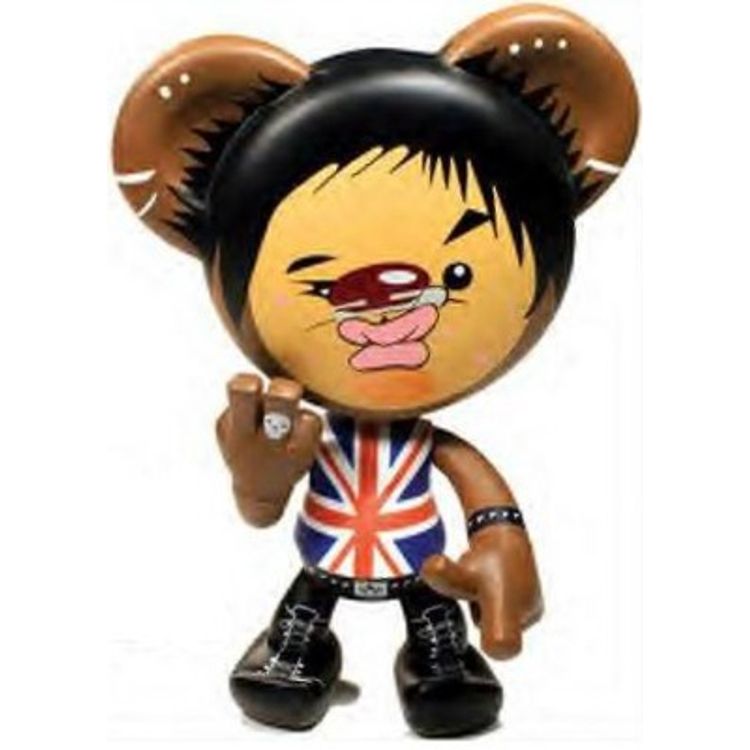 Swear Bear - Brit by Drastic Plastic
