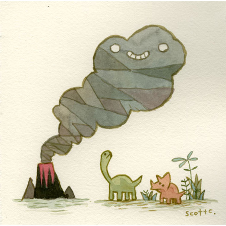 Volcano Cloud by Scott Campbell (Scott C)