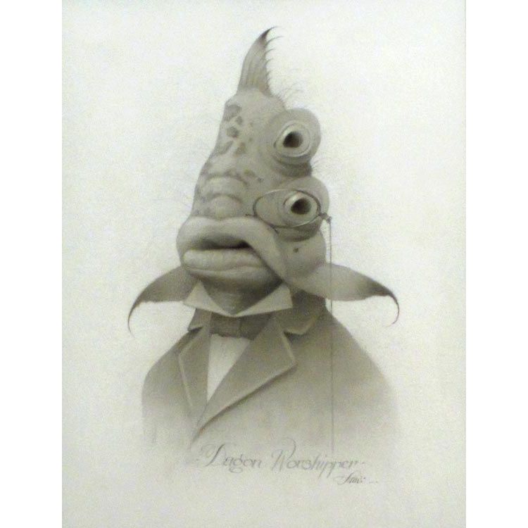 South Pacific Dagon Worshipper by Travis Louie