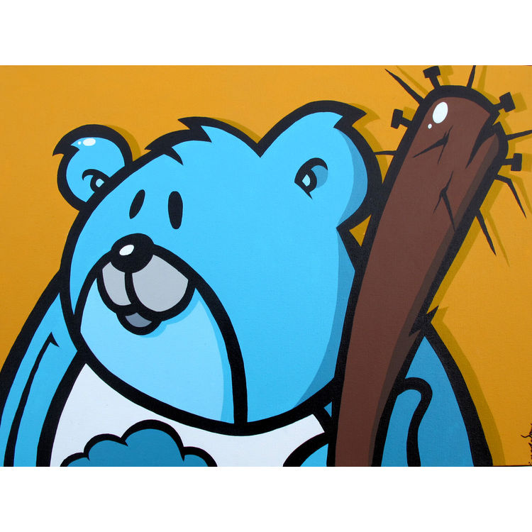 Grumpy Bear by Evoker