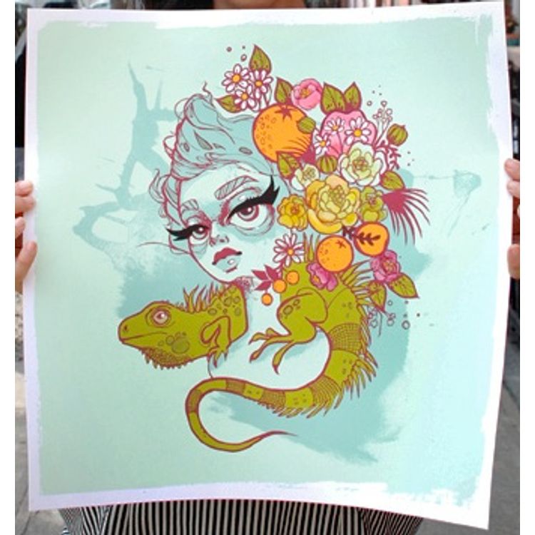 Flora Hand-Embellished Edition by Tatiana Suarez