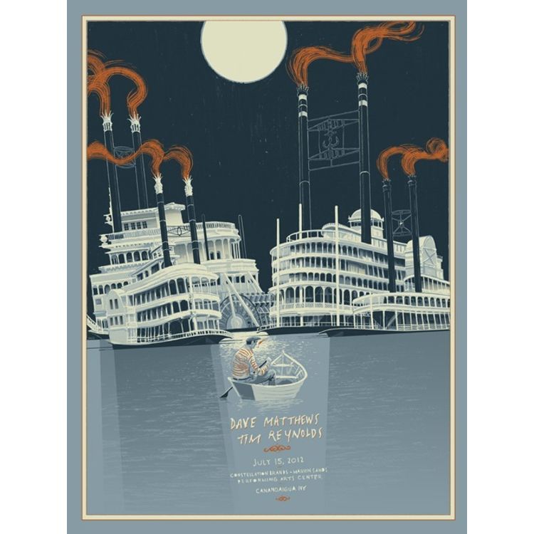 Dave Matthews Band - Canandaigua NY 2012 by Rich Kelly