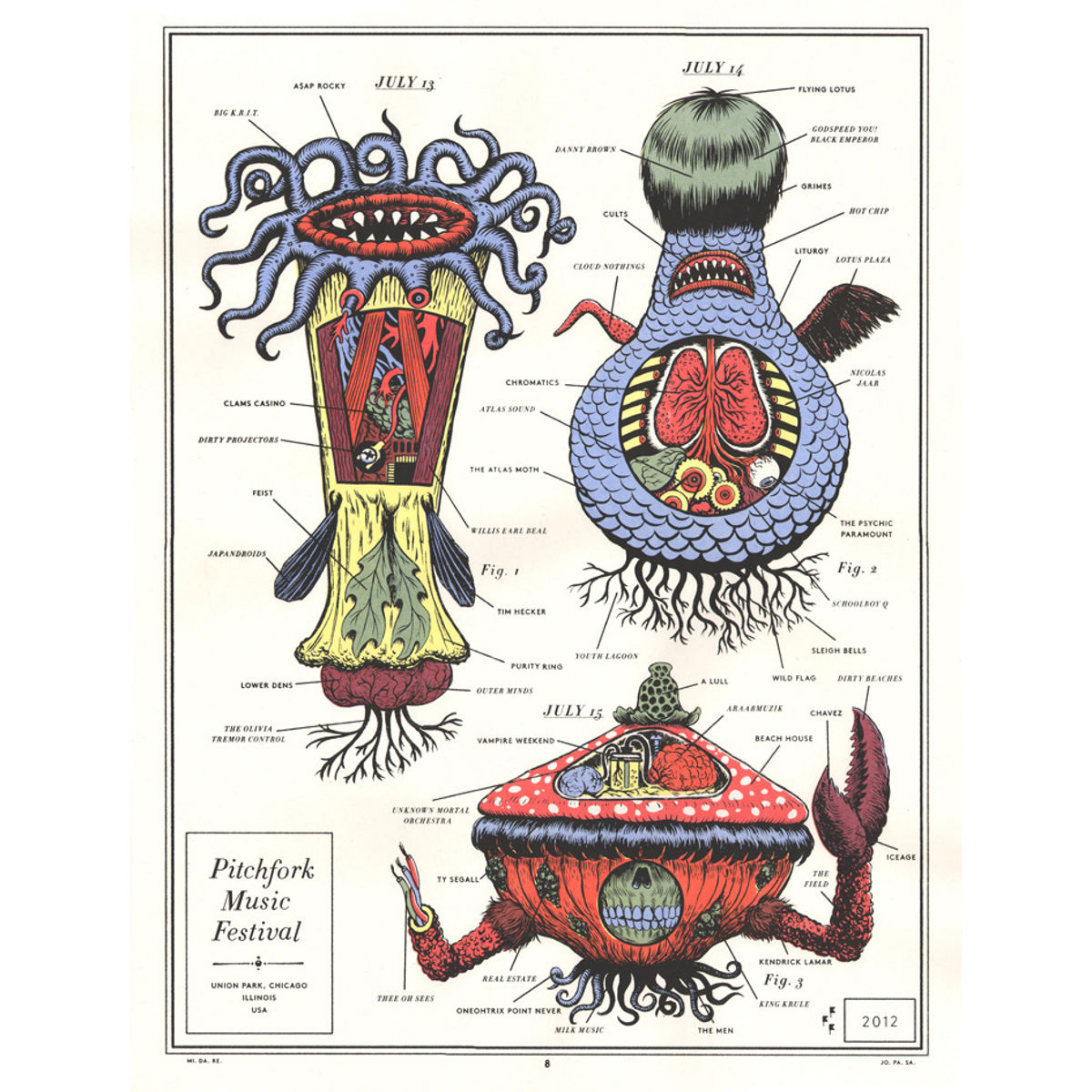 Pitchfork Music Festival - 2012