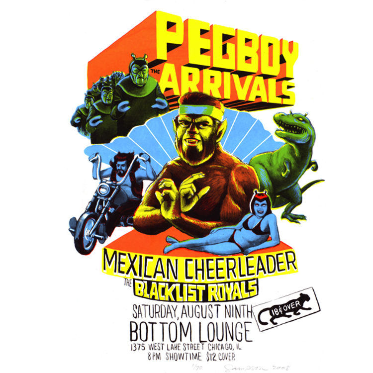 Pegboy & The Arrivals - Chicago, IL by Johnny Sampson