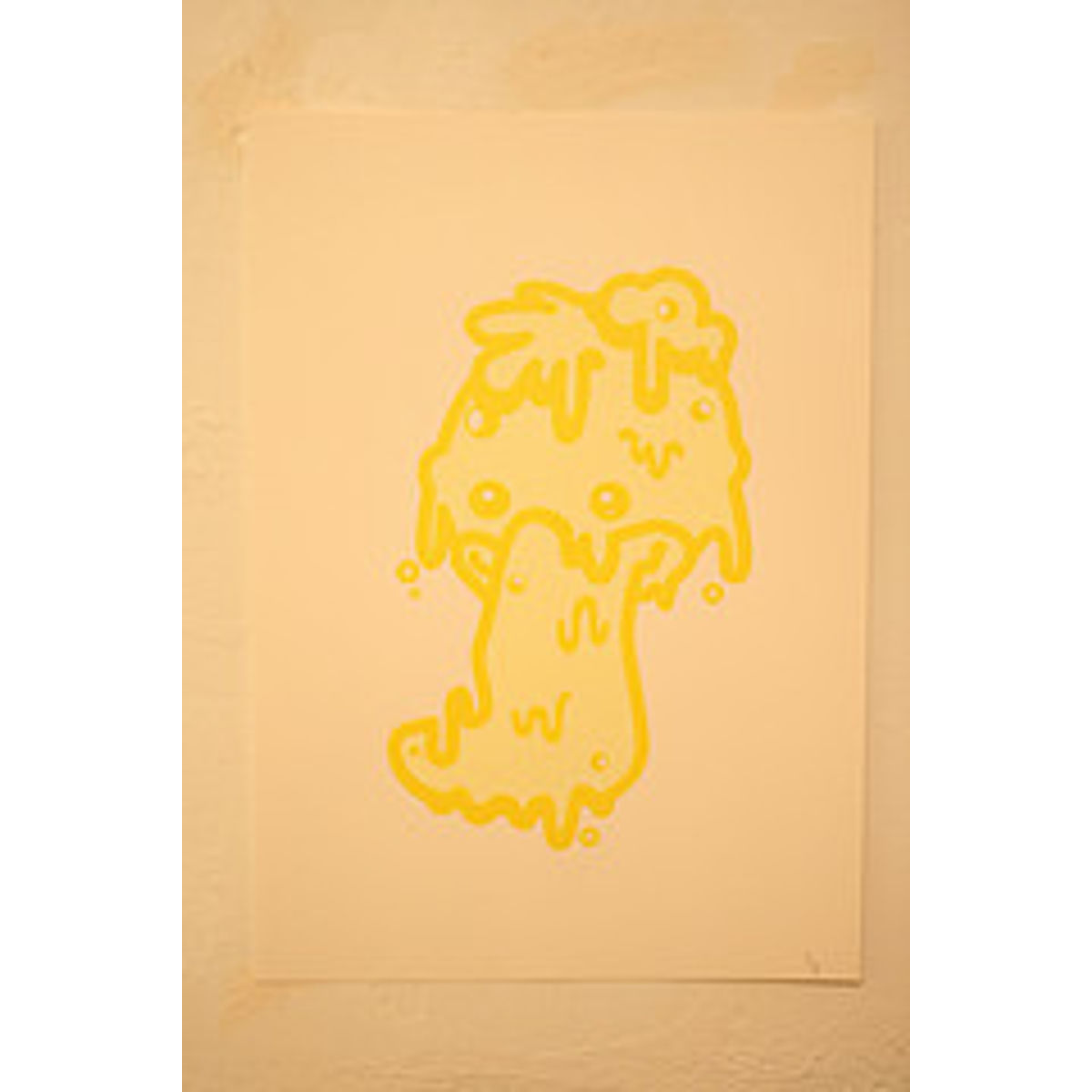 Cheese-Tag Screenprint