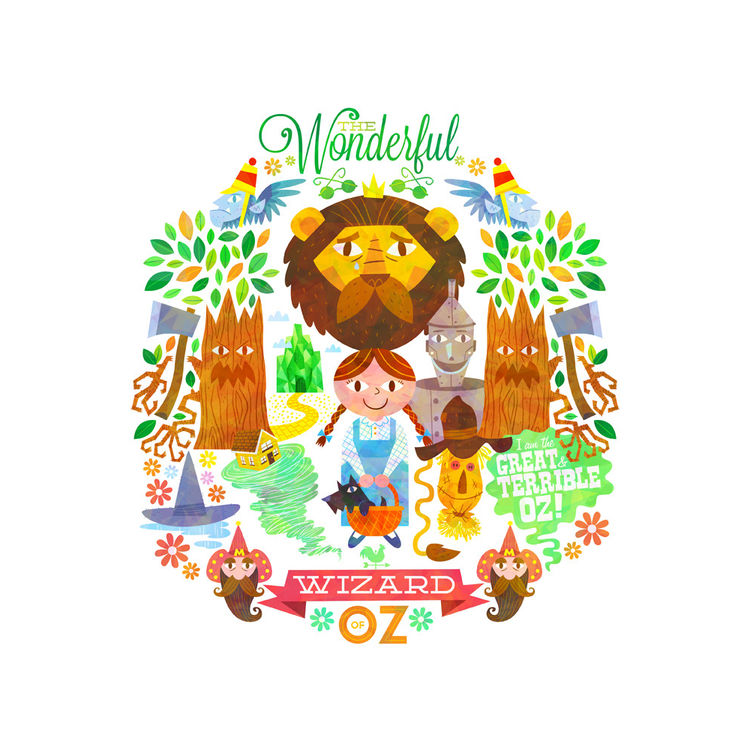 Wizard of Oz by Glen Brogan