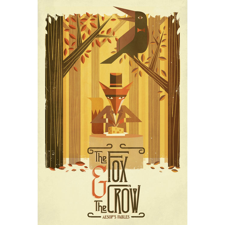 Fox and the Crow by Jorsh Peña