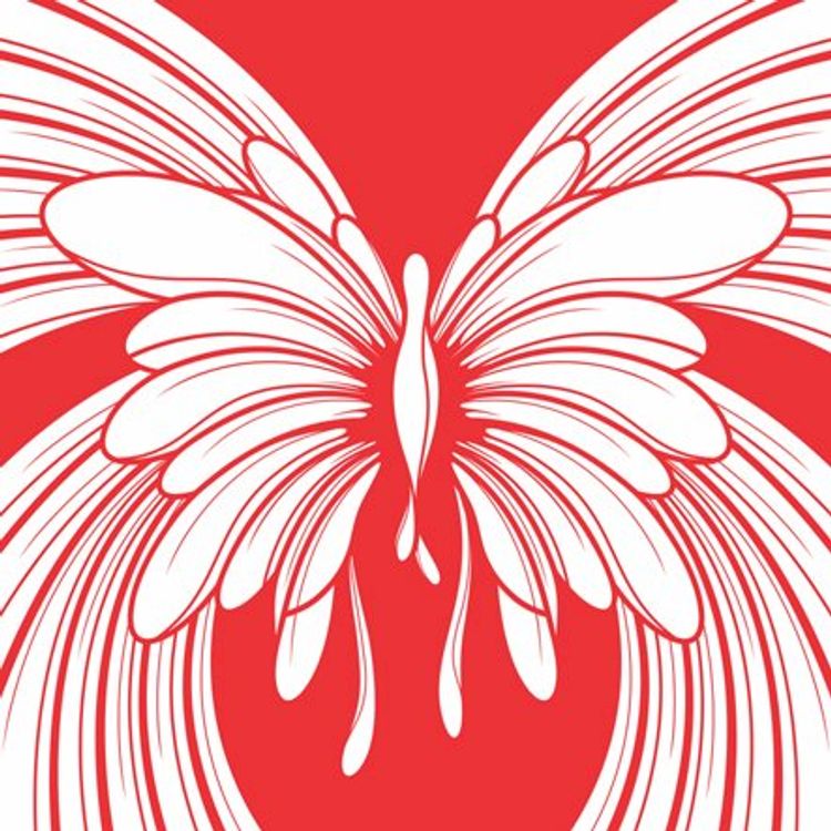 Butterfly Print by Arkiv Vilmansa