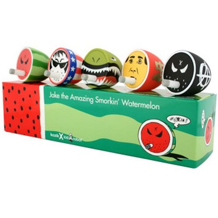 Jake the Amazing Smorkin' Watermelon - 5 pack by Frank Kozik