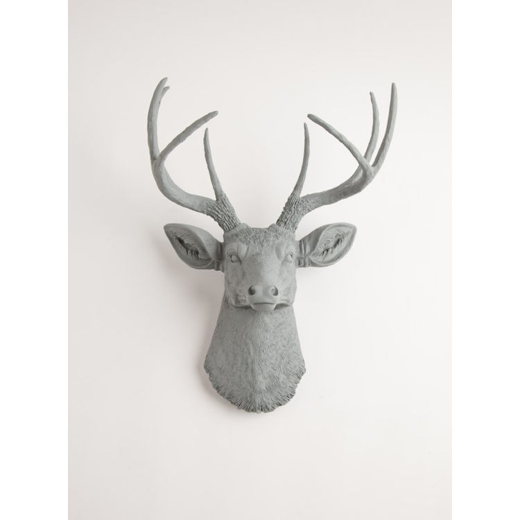 The Geoffrey - Gray Resin by White Faux Taxidermy