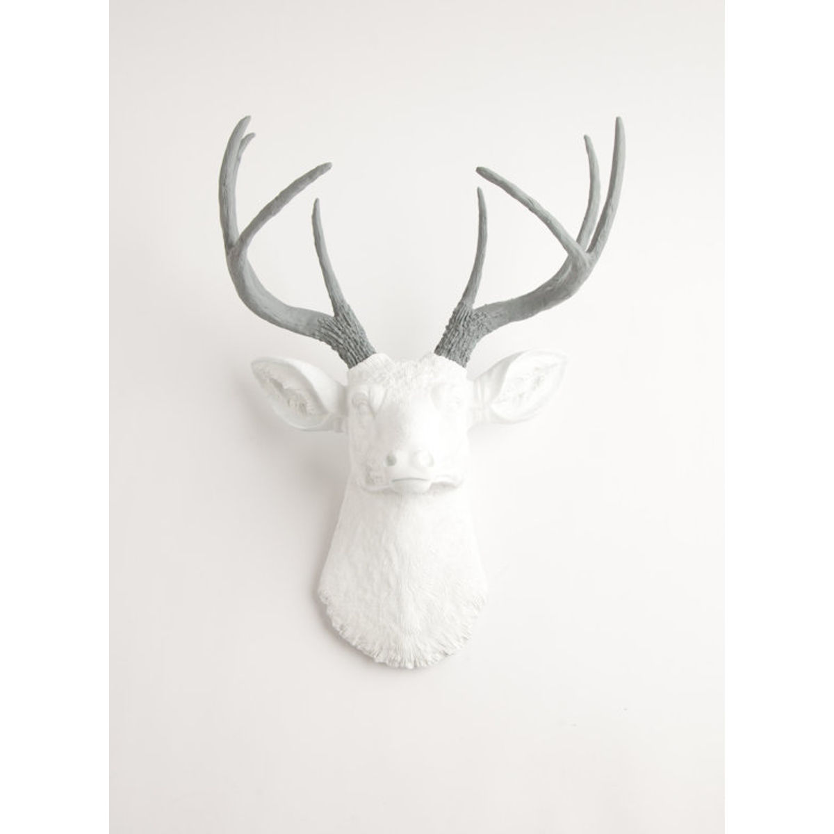 The Helena - White W/ Gray