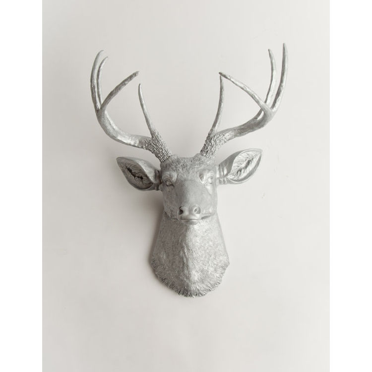 The Hesher - Silver by White Faux Taxidermy