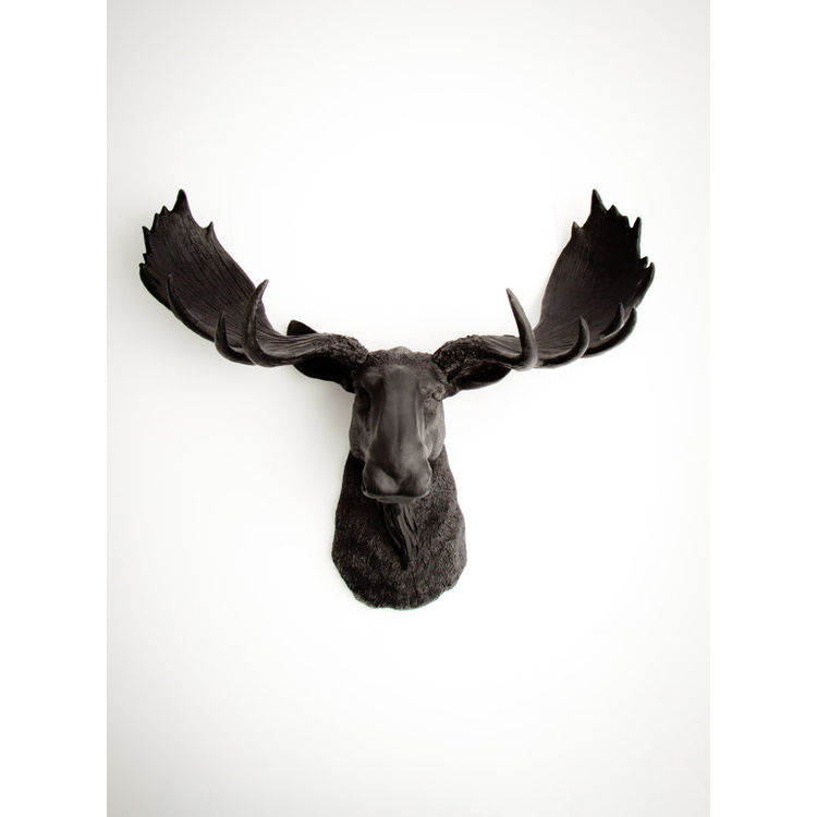 The Leonard Black by White Faux Taxidermy