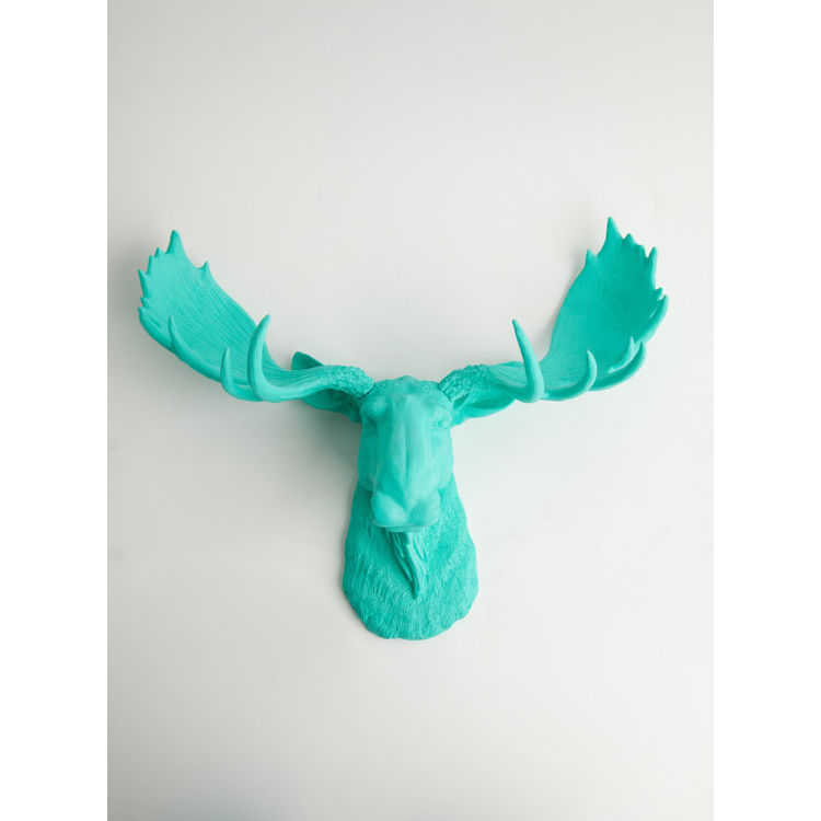 the tiffany Turquoise by White Faux Taxidermy