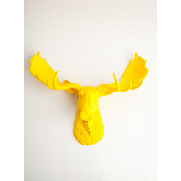 The Egberton - Yellow by White Faux Taxidermy