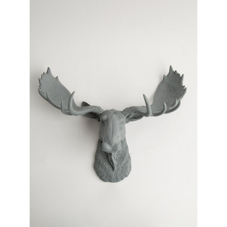 The Wellington - Gray by White Faux Taxidermy