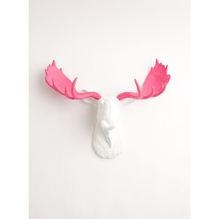 The York white pink by White Faux Taxidermy