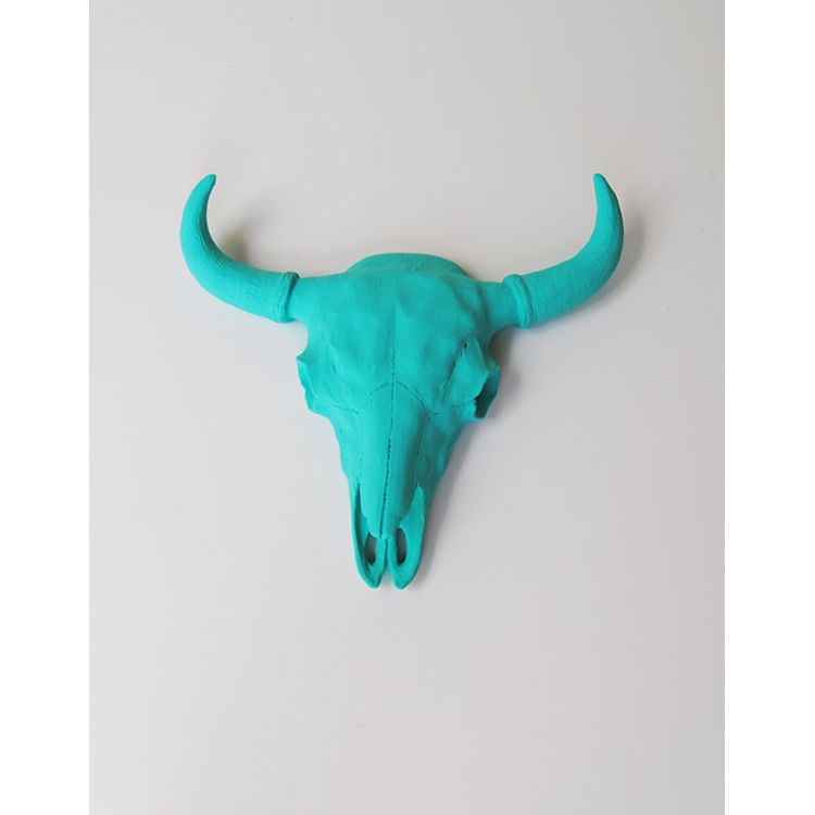 The Malm - Turquoise by White Faux Taxidermy