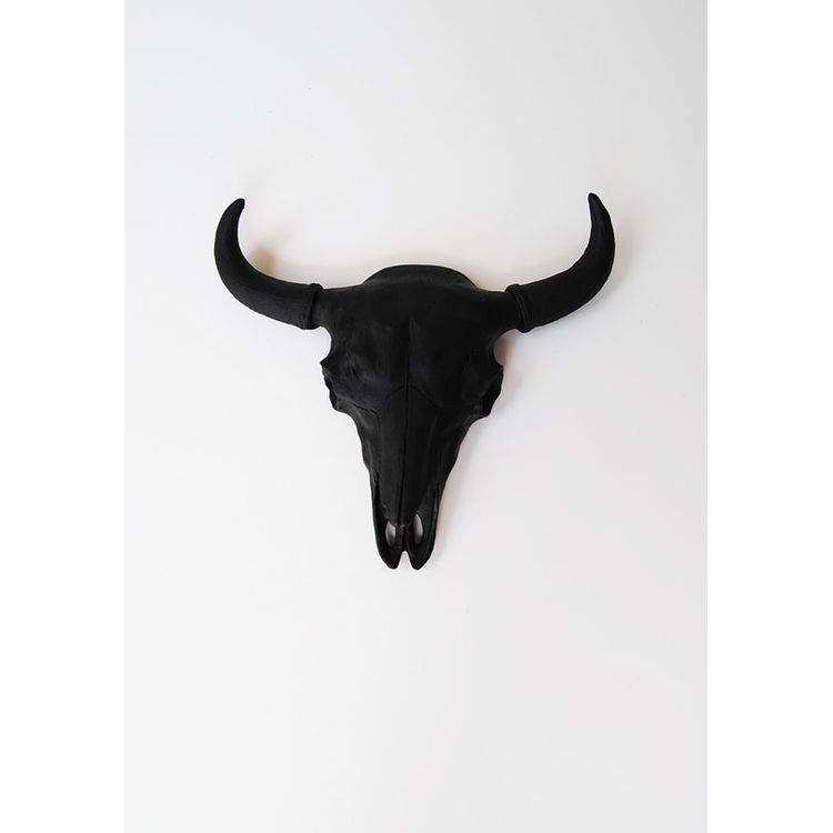 The Barnes - Black by White Faux Taxidermy