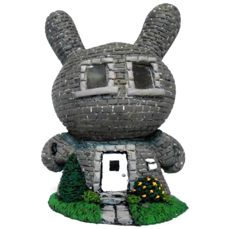 Dunny Town - Grey Brick by Task One