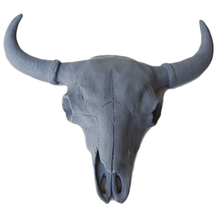 The Roscoe - Gray by White Faux Taxidermy