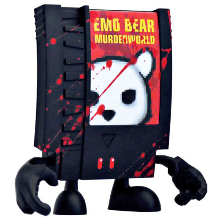 Emo Bear Murder World by Luke Chueh