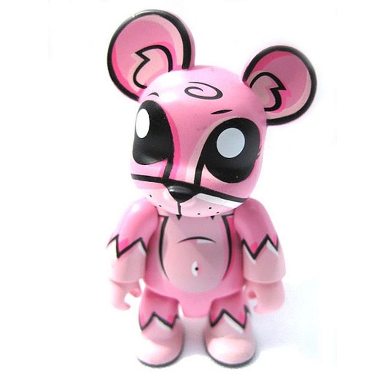 Toxic Swamp Bear Pink - 2.5" by Joe Ledbetter