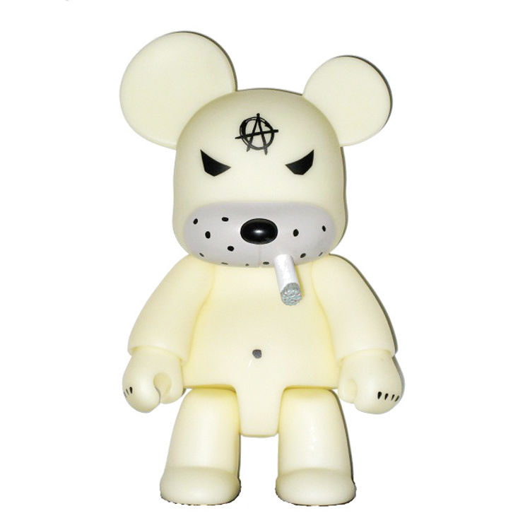 Anarchy Bear Qee GID by Frank Kozik