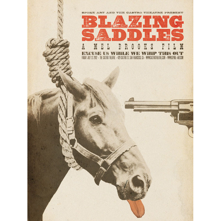 Blazing Saddles by Brandon Schaefer