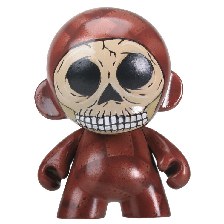 Rusted Sheet Metal Skull by Dante Guerra