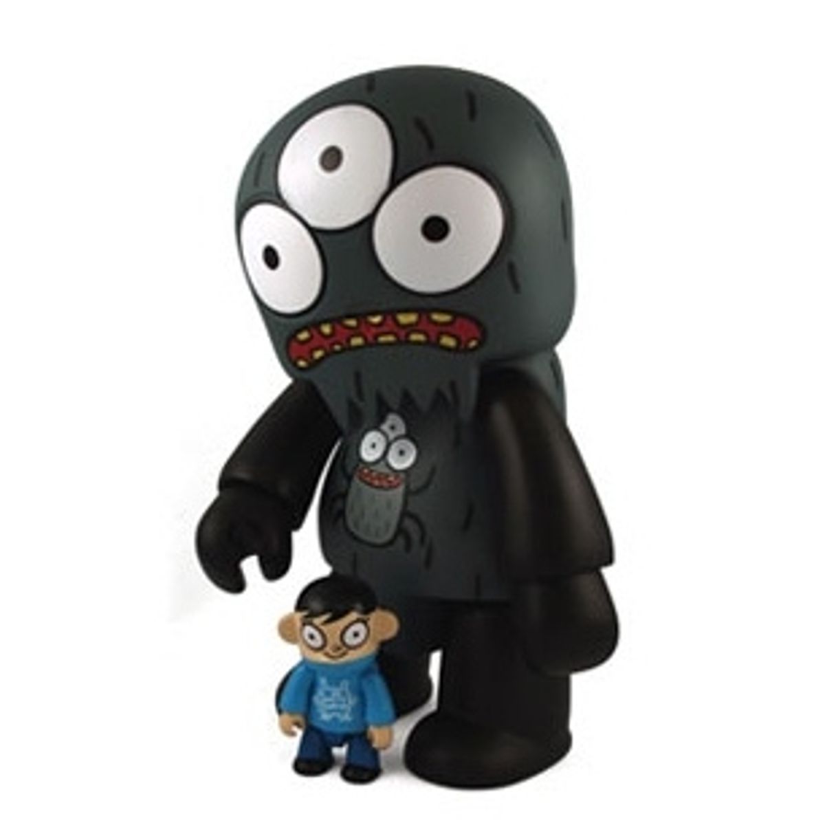 Spider Boom Black Toyer Qee 8"